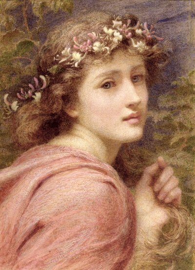 With Blossoms Bare Bedecked Daintily; Whose Tender Locks Do Tremble Every One at Every Little Breath that Under Heaven is Blown, 1894 by Constance Phillott
